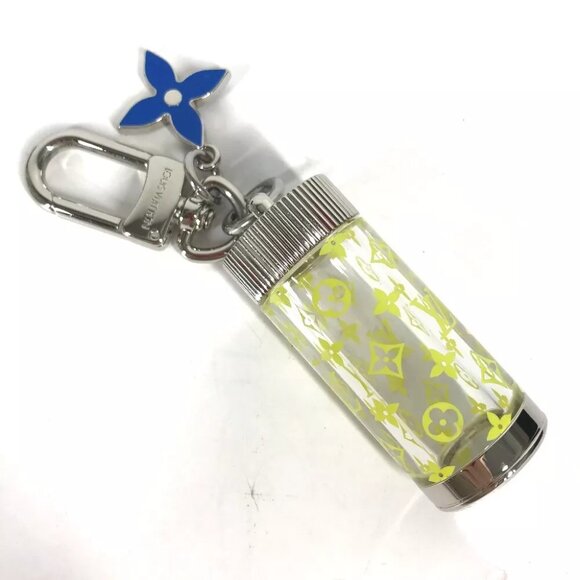 LOUIS VUITTON M00343 Monogram Bijoux Sac-Message in a Bottle Charm Key Holder - Picture 1 of 7